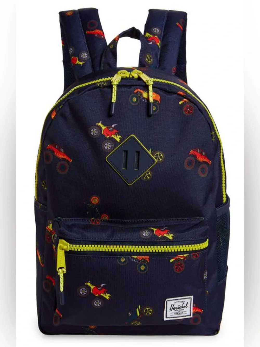 Herschel Supply Company Heritage Youth Peacoat Monster Truck Navy Backpack